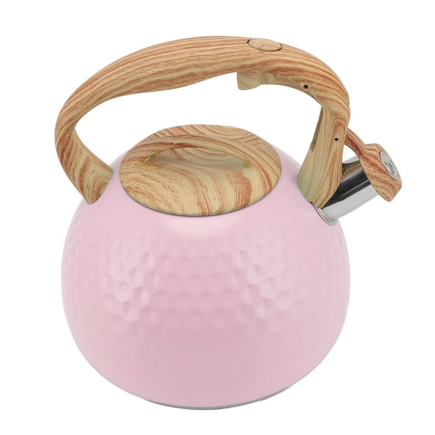 Tetera de Té de 3 litros, tetera con silbido de acero inoxidable 304, adecuada para estufa eléctrica, estufa de gas, estufa de cerámica eléctrica, cocina de indocciónica, estufa