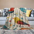ALEPADNF Birds Crafts Ideal Comfy Throw Blanket for All Seasons Long
