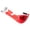 Red, variant on Tusk D-Flex Handguards Blue 7/8 inch Bar Mounts