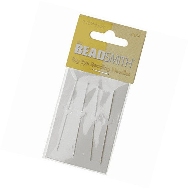Big Eye Needles Beading (Set Of 4) Easiest Needle To Thread Walmart