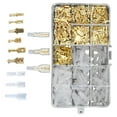 thumbnail image 3 of Conectores de Cable Baoblaze 315 Piezas Terminal de Crimpado Duradero de Latón 2,8mm 4,8mm 6,3mm, 3 of 8