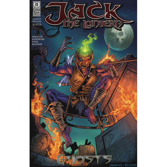 Jack the Lantern: Ghosts Ashcan #3 VF ; Castle Rain Comic Book
