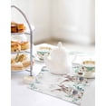 thumbnail image 4 of Easter Bunny Kitchen Dish Towels for Drying Dishes Set of 2, Eucalyptus Leaves Cute Rabbit White Flowers Waffle Weave Microfiber Hand Tea Bathroom Towels Quick Dry & Absorbent Towel 12x12, 4 of 7
