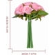 thumbnail image 4 of 24 Heads Artificial Rose Flowers Bouquet Silk Flowers Rose for Home Bridal Wedding(2 Packs Pink), 4 of 4