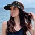 thumbnail image 6 of Rechargeable Fan Sun Hat for Women Wide Brim Empty Top Outdoor Summer Cap, 6 of 9