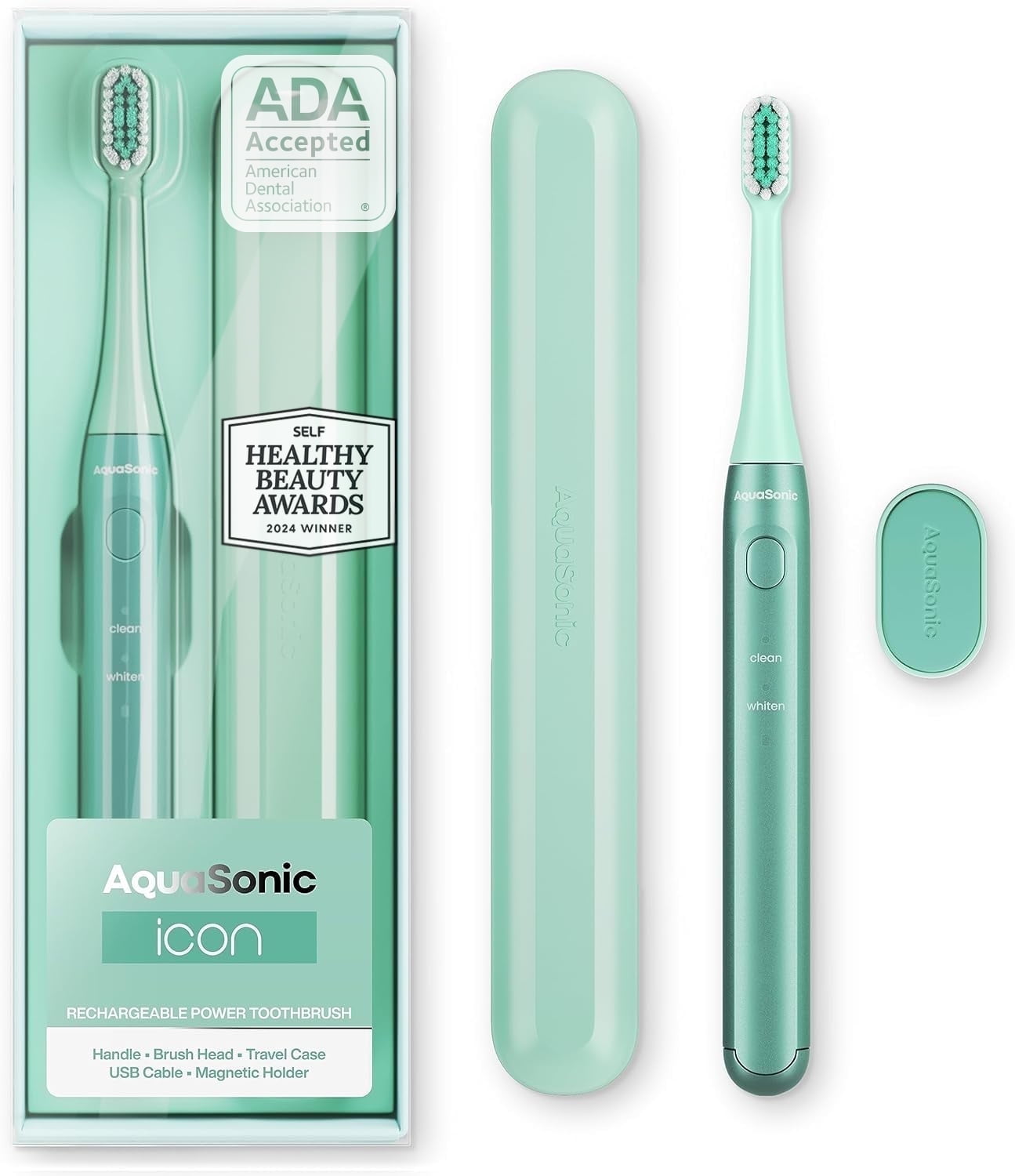 AquaSonic Icon Slim Electric Toothbrush
