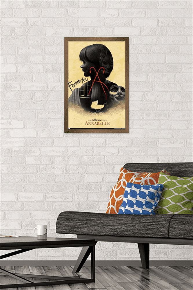 Annabelle - Found You Wall Poster, 14.725" x 22.375", Framed