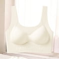 thumbnail image 4 of Ahabrexf Women's Wireless Bras Seamless Pullover Style Padded Bralettes with Removable Cups, Soft No Underwire Everyday Sleep Bra, 4 of 5