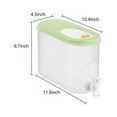 thumbnail image 3 of Kitchen Organizers and Storage On Clearance 3.5L Cold Kettle With Faucet In Refrigerator, Large Capacity Water Iced Juice Lemonade Water Jug Fruit Teapot Bucket Drink Container For Garden Home Party, 3 of 9