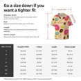 thumbnail image 7 of Haiem Donuts Men's Casual Shirts Short Sleeve Button Down Shirts Fashion Textured Summer Beach Shirt-3X-Large, 7 of 7