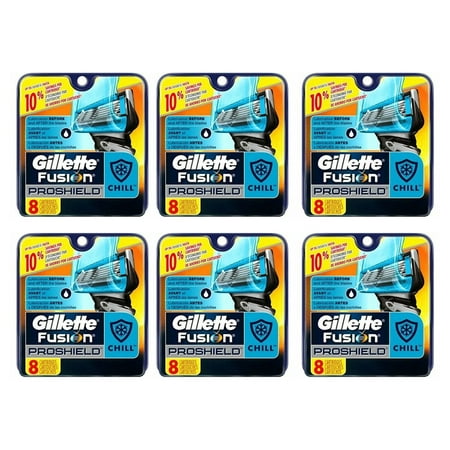 Gillette Fusion ProShield Chill Men's Razor Blade Refills, 8 Count 6