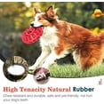 thumbnail image 5 of Juguete masticable RedDog, juguete molar de goma de grado alimenticio, dispensador de alimentos para mascotas no tóxico, juguete interactivo para limpieza de dientes, 5 of 5