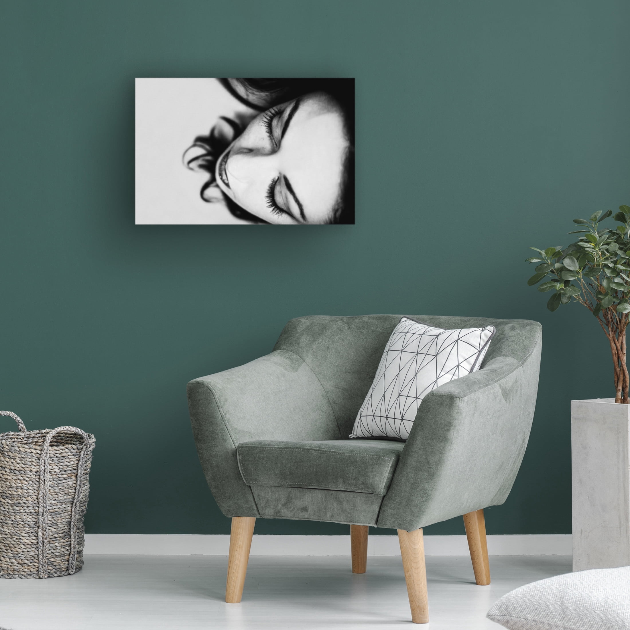 Canvas Wall Art - Davide Mennitto 'The Dreamer 2' Wall Art for Living Room, Bedroom, or Office D?cor by Trademark Fine Art - 19 x 12 Inches
