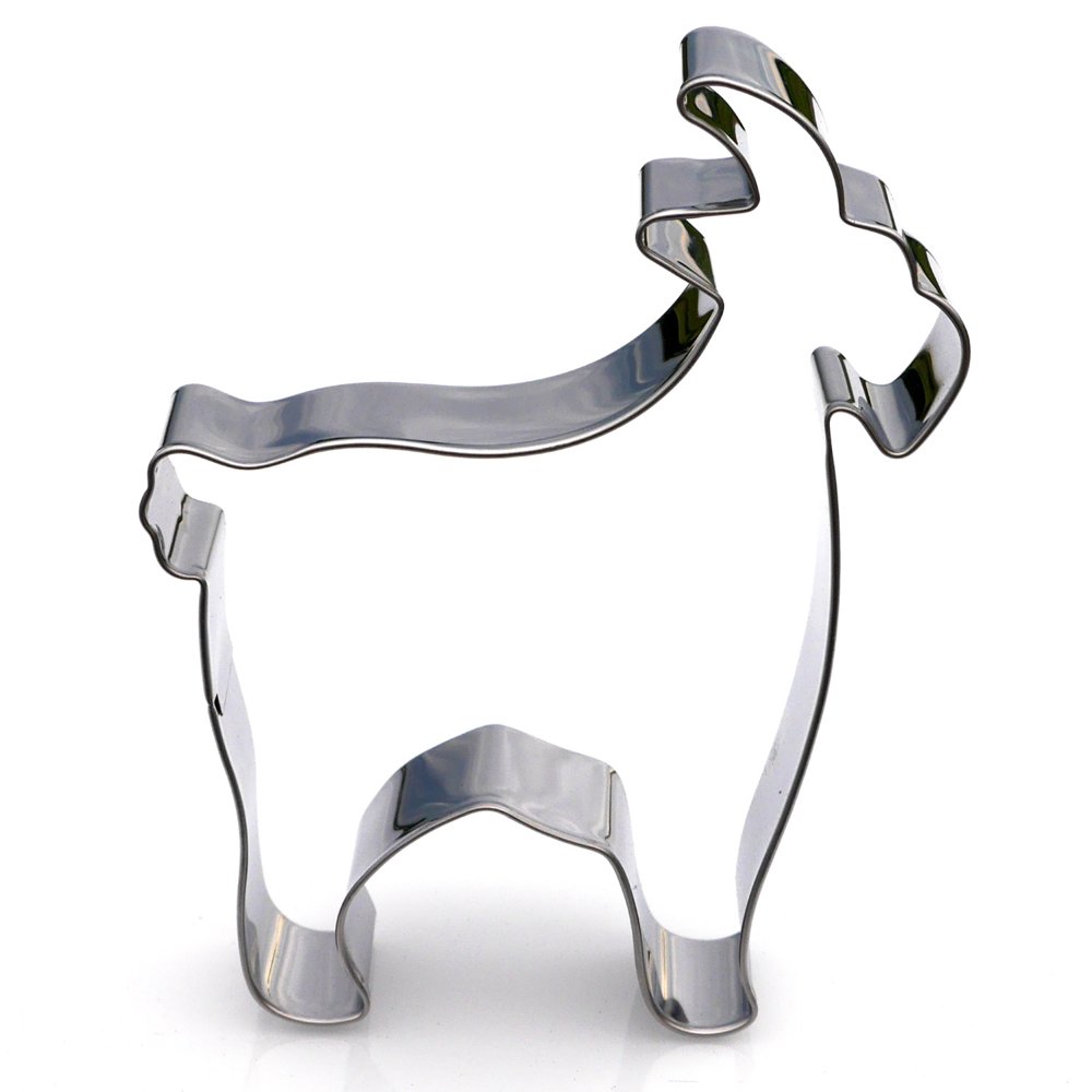 Goat Cookie Cutter Stainless Steel