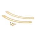 thumbnail image 4 of Vintage Copper Lid Hinge Set, Cabinet Support Hinges Door Folding Lid Support Hinge Friction Assisted Lid Support Soft Close Lid Support Arc Support Stay Hinges, 4 of 7
