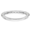 thumbnail image 5 of 14K White Gold Ring Band Wedding Diamond Round , Size 7, 5 of 7
