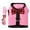 Pink, variant on SPRING PARK Rabbit Harness Leash, No Pull Cat Leash Stylish Vest Harness, Adjustable Soft Breathable Mesh Small Pet Harness for Cats, Hamster, Rats and Similar Small Animals