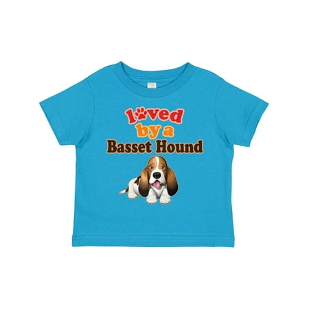 

Inktastic Basset Hound Dog Lover Gift Gift Toddler Boy or Toddler Girl T-Shirt