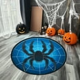 thumbnail image 2 of Halloween Decorations Door Mat,Pumpkins Ghosts Doormats for Outdoor Entrance,Halloween Spider Crystal Velvet Festival Bedroom Living Room Home Decoration Water Absorbing Non Slip Carpet Floor Mat, 2 of 6
