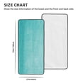thumbnail image 2 of Cotton Bath Towels for Bathroom - Blue And Turquoise Microfiber Quick Dry Towels for Body Bath Sheets, Personalized Beach Towel, Soft Shower Towels for Travel Home Beach 27*55in, 2 of 7