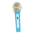 thumbnail image 1 of TISHITA Faux Microphone Jouet Cadeaux Modèle Simulation Activité Spectacle Enregistrement pour Musique Bleu, 1 of 8