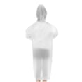 thumbnail image 4 of Kids Rain Raincoat For Girls Boys Reusable EVA Clear Portable Rain Coats Lightweight Jackets With Hood, 4 of 5