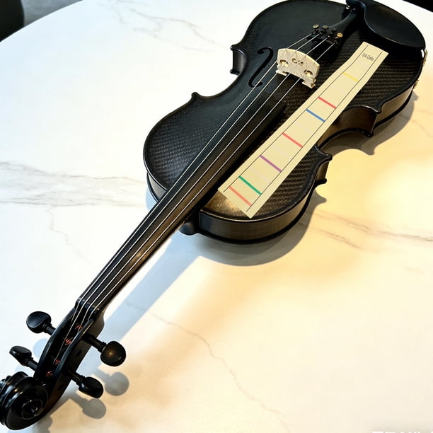 FOMIYES 2Ud Adhesivos Para Dedo De Cello En Beige Con Marcadores Claros Para Uso En Fingerboard