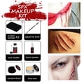 thumbnail image 4 of Professional Special Effects Halloween Makeup, Face Painting Makeup , Painted Skin for Stage Roles Play, Cosplay Fancy Dress, 4 of 8