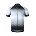 thumbnail image 4 of Lixada Lixada Men's Gradient Cycling Outfit in Grey - EU Size M, Breathable Polyester Fabric, 3 Rear Pockets, Reflective Strips, Gel Padding for Comfort, Perfect for Cycling Enthusiasts, 4 of 6