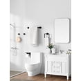 thumbnail image 2 of Set de accesorios de baño Tupello Matte Black 5 piezas, 2 of 6