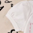 thumbnail image 4 of NOLDARES Toddler Baby Girl Outfits Shorts Sleeve Summer Beach Embroidery Baseball T Shirts + Shorts Clothing Set(A1-Light Pink,2-3 Years), 4 of 9