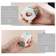 thumbnail image 5 of Anillo de descompresión Fidget Cube, juguete para ansiedad, color verde claro, 5 of 5