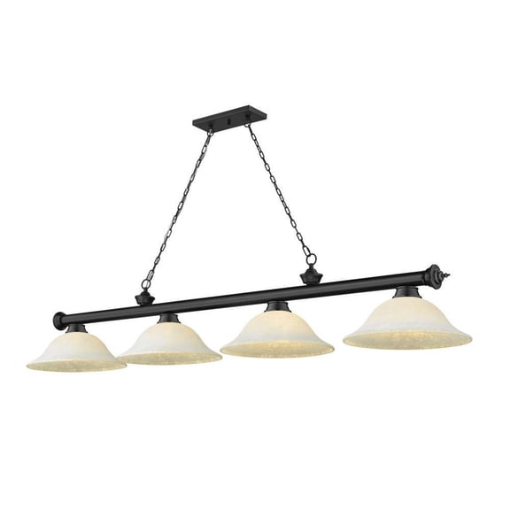4 Light Billiard in Traditional and Classical Style-18.75 inches Tall and 14 inches Wide Bailey Street Home 372-Bel-4596800