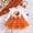 k-376Orange845, variant on SONGGE Thanksgiving Baby Girl Outfit Sets Long Sleeve Cartoon Print Bodysuit Tutu Skirt Headband Three Piece For Toddler Holiday Party Back To School Adorable Clothes Sets