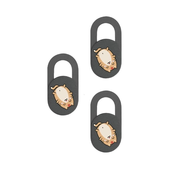SDFGTstore 3pcs Phone Camera Cover Protect Security Web Camera Privacy Protector Sticker Webcam Cover Slide for PC Camera Cover