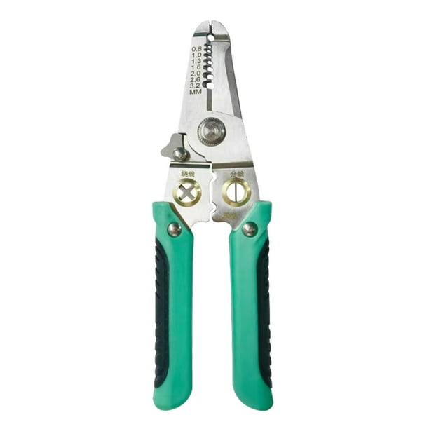 Pelacables herramienta manual Zulema verde Acero inoxidable 19 cm
