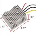 thumbnail image 4 of 3X Convertidor de Carrito de Golf 48V 36V una 12V Convertidor 12V 20A 240W Convertidor Regulador de Voltaje para Carrito de Golf Club Car, 4 of 7