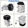 thumbnail image 4 of PET-U AC Compressor with Clutch Replacement for Honda Odyssey Pilot Ridgeline 3.5L 2005 2006 2007 2008 Replacement for Acura MDX 3.5L 2003 2004 2005 2006, 4 of 5