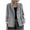 Gray, variant on Corduroy Blazer for Women Solid Ribbed Suit Jackets with Pockets Comfort Fashion 2026 Dressy Casual Fall Sport Coats Gray XXL