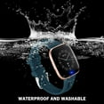 thumbnail image 4 of REQO Compatible pour Fitbit Versa 2 Bandes pour Femmes Hommes Versa Lite Bandes, 4 of 7