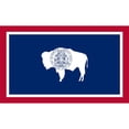 thumbnail image 1 of Tapiz para colgar en la pared con la bandera de Wyoming, 150 x 90 cm, 1 of 1