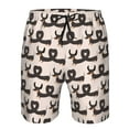 thumbnail image 4 of Naloa Cute Puppy Men's Beach Shorts, Surfing shorts, Swim trunks, Quick Dry Swim Trunks for Surfing Beach Fun - Medium, 4 of 9