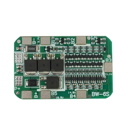 

BAMILL 6S 15A 24V PCB BMS Protection Board for 6 Pack Li-ion Lithium Battery Module
