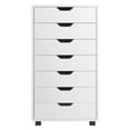 thumbnail image 3 of Winsome Halifax 7-Drawer Mobile Cabinet 10792, White Finish, 3 of 9