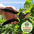 thumbnail image 6 of Loppers Hedge Clippers Pruners Combo Set 3Piece Hedge Shears Sharp Tree Trimmer Branch Cutter For Yard Lawn Garden Professional Tree Clippers Yard Clippers For Indoor Outdoor Gardening, 6 of 7