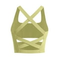 thumbnail image 6 of Lixiuxyad Tank Tops With Built In Bras Women's Workout Tank Tops Sleeveless Camisole Casual Summer For Women Breathable Lightweight Stretchy Yoga Running Gym Athletic Tank Tops,Yellow, 6 of 6