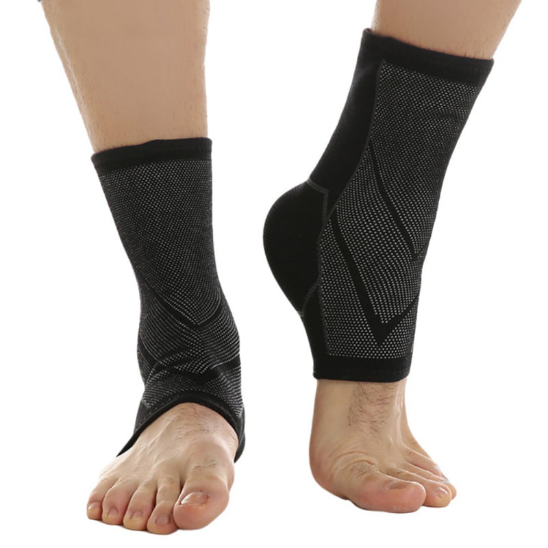2 Pack Ankle Brace Compression Sleeve | Injury Recovery, Joint Pain ...