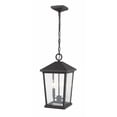 thumbnail image 5 of 2 Light Outdoor Chain Mount Lantern In Transitional Style 9.5 Inches Wide By 17.5 Inches High-Black Finish Z-Lite 568Chb-Bk, 5 of 5