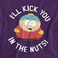 thumbnail image 2 of South Park Kick You in The Nuts Unisex Adult T-Shirt, Purple, Large, 2 of 6