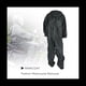 thumbnail image 2 of 2X Impermeable de Motocicleta de Moda/Impermeable Combinado/Overol Hombres Y Mujeres Traje de Lluvia de Fisión Abrigo de Lluvia Talla XL Color Ejército Verde, 2 of 5